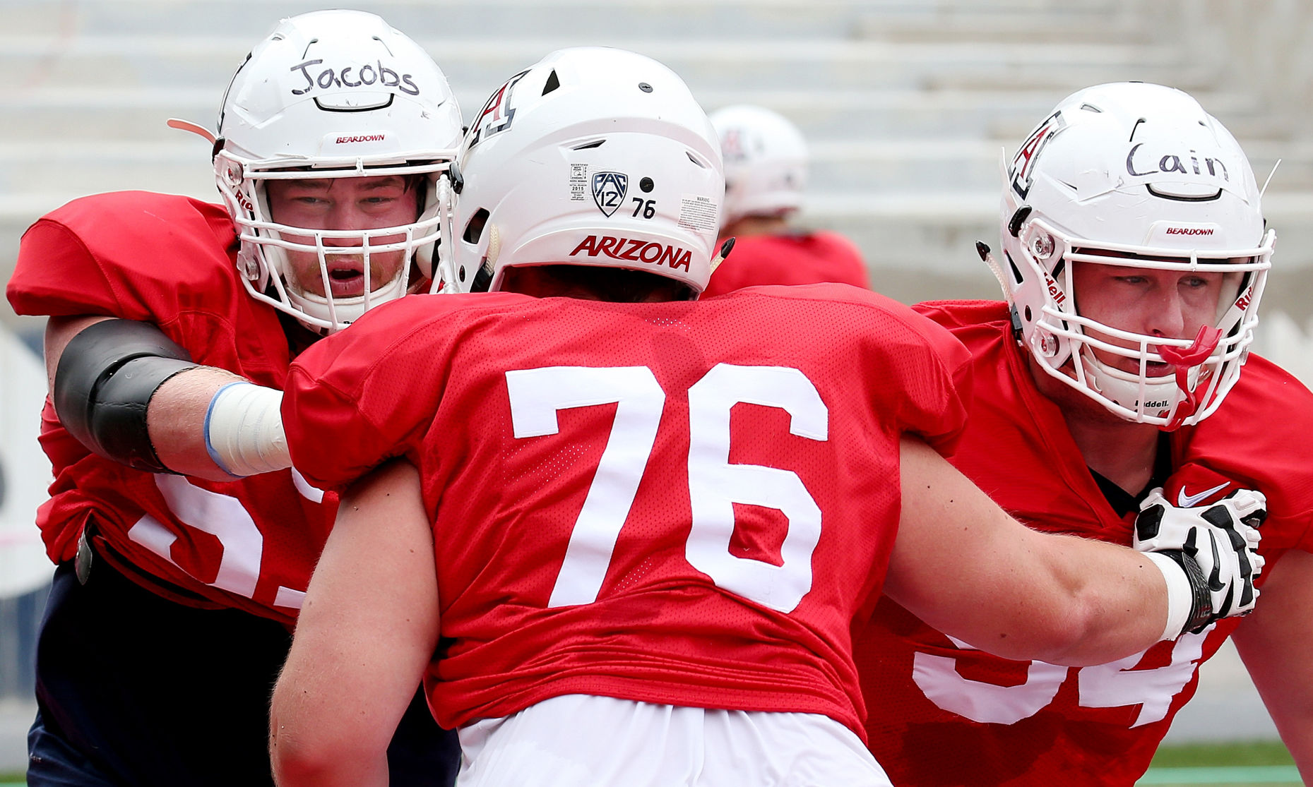 Arizona Wildcats football practice